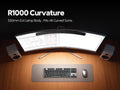 LYMAX Curved Monitor Light Bar - Eye-Caring LED Screen Hanging Lamp for Computer & Gaming Monitors, Adjustable Brightness & Color Temperature