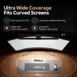 LYMAX M6 Smart RGB Monitor Light Bar with Radar Sensor