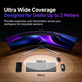 LYMAX X1 Curved Monitor Light Bar with Radar Sensor