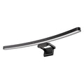 LYMAX D010 black curved monitor light bar, touch control clip-on screen hanging lamp white background product shot