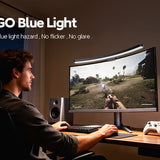 LYMAX R1000 Curved Monitor Light Bar | Anti-Glare Eye-Caring Lamp
