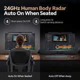 LYMAX Smart RGB Monitor Light Bar | Motion Sensor & Wireless Remote