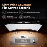LYMAX Smart RGB Monitor Light Bar | Motion Sensor & Wireless Remote