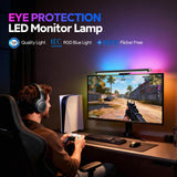 LYMAX RGB Monitor Light Bar | 4 Ambient Backlight Modes & Eye-Care