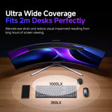 LYMAX Premium Curved Monitor Light Bar | No Glare LED for Gaming & Office