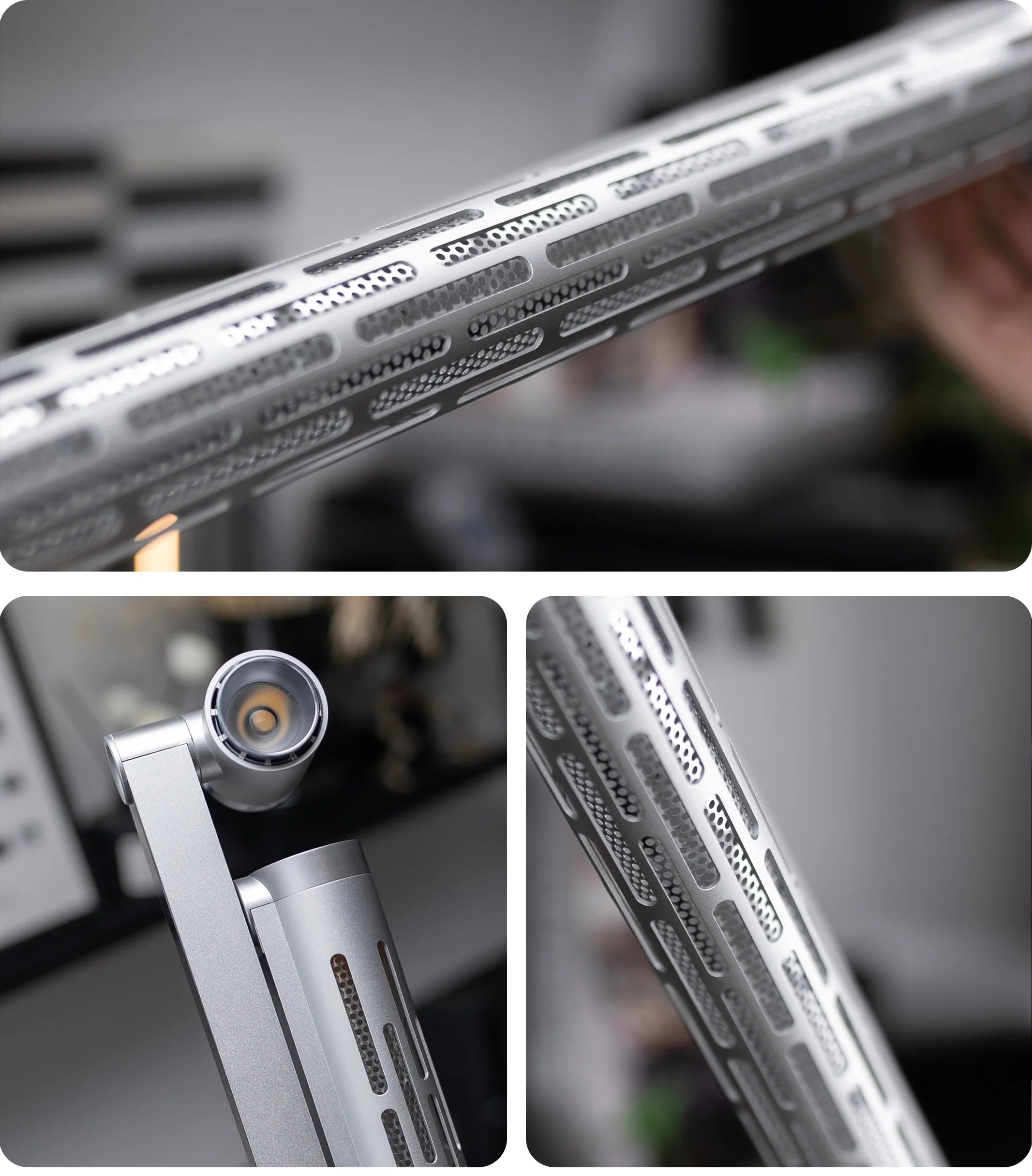 L3 Pro aluminium construction and precision ventilation details